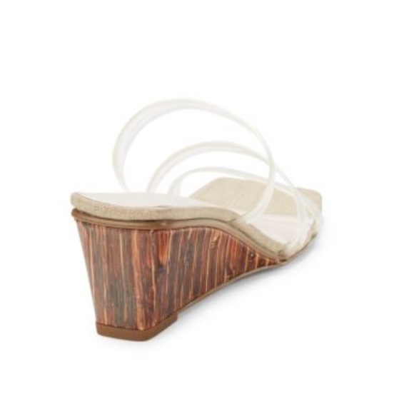 Sanctuary clear strap wedge sandal - Picture 6 of 6